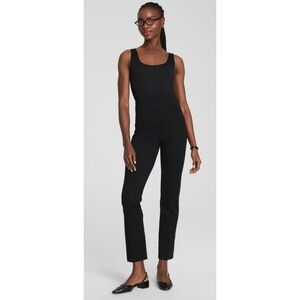 SPANX Ponte Slim Straight Pant Black M Tall # 20254T